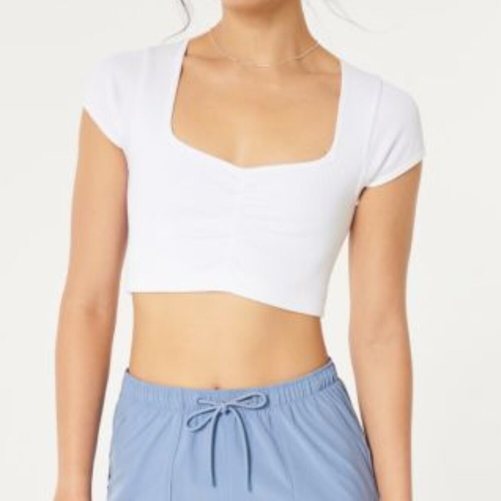 Gilly Hicks (Hollister) ribbed seamless cinched top
